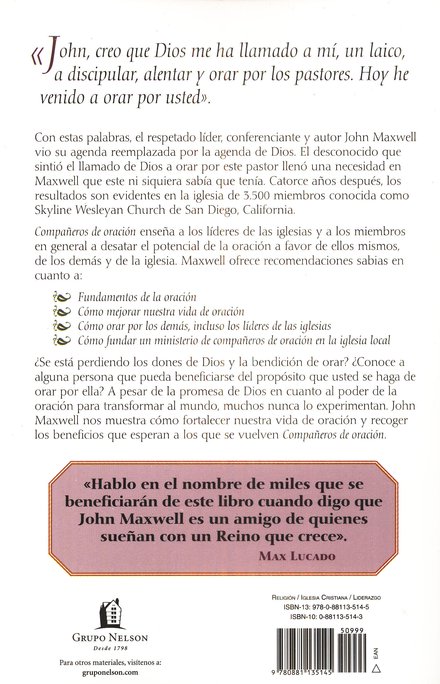 Compañeros De Oración - Tapa Blanda - John C. Maxwell - Imagen 9