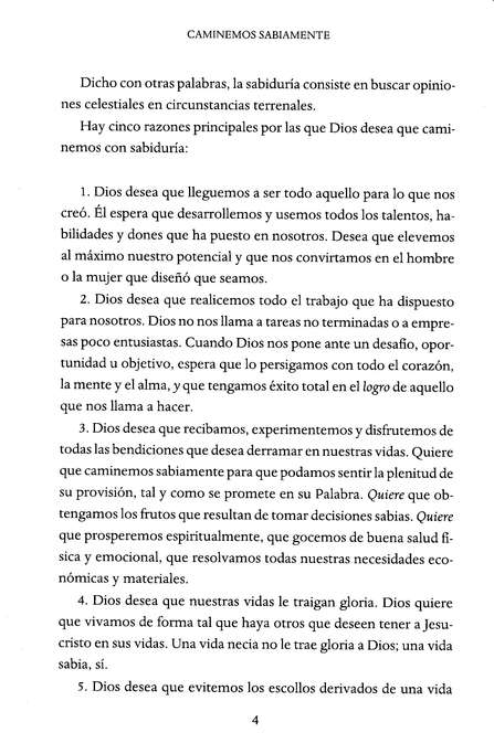 Caminando Sabiamente - Tapa Blanda - Charles F. Stanley - Imagen 5