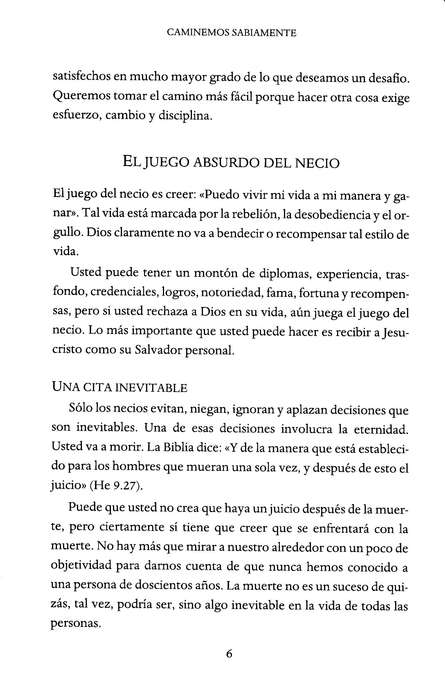 Caminando Sabiamente - Tapa Blanda - Charles F. Stanley - Imagen 7