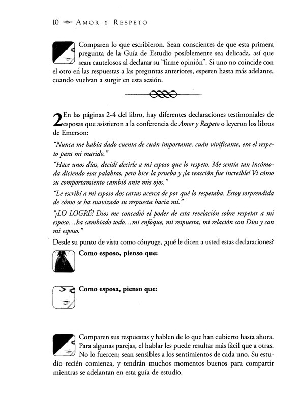 Amor y Respeto: Cuaderno de Ejercicios - Tapa Blanda - Emerson Eggerichs - Imagen 6