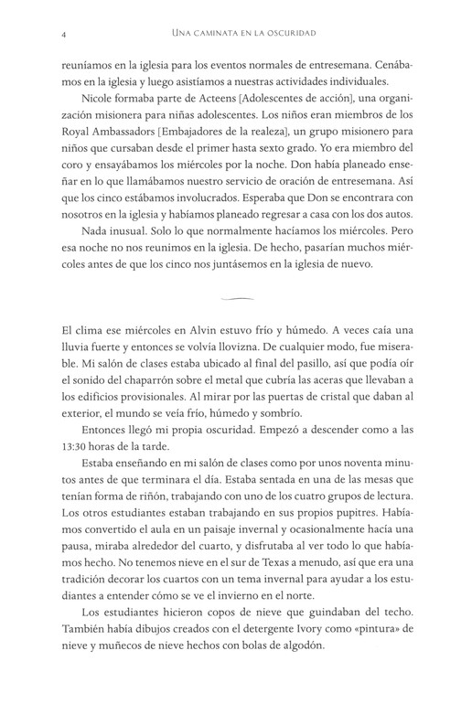 Una Caminata en la Oscuridad - Tapa Blanda - Eva Piper - Imagen 8