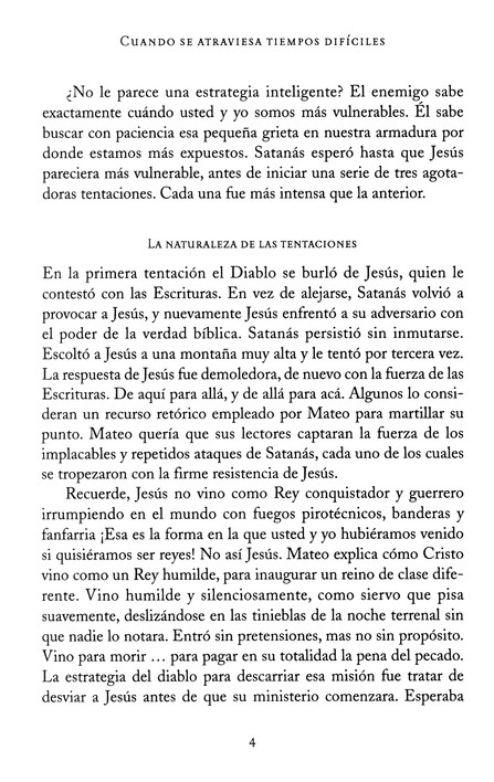 Cuando se Atraviesa Tiempos Difíciles - Tapa Blanda - Charles R. Swindoll - Imagen 8
