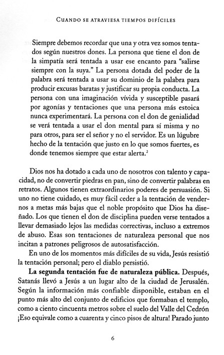 Cuando se Atraviesa Tiempos Difíciles - Tapa Blanda - Charles R. Swindoll - Imagen 10