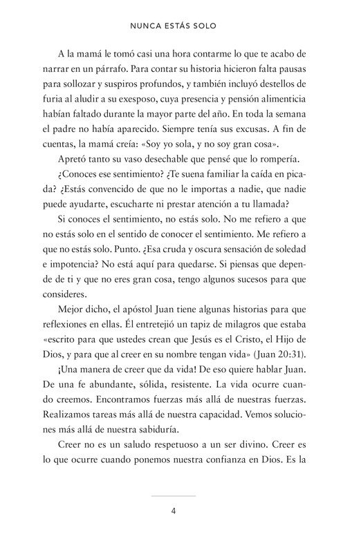 Nunca Estás Solo - Tapa Blanda - Max Lucado - Imagen 5