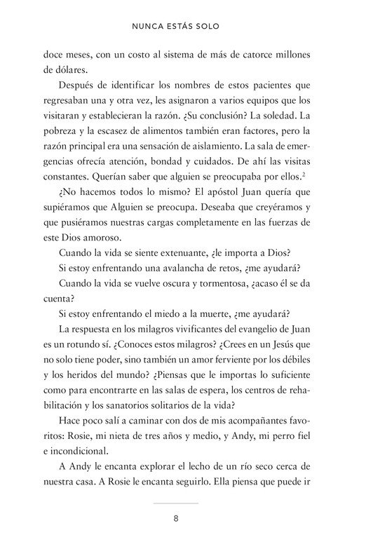 Nunca Estás Solo - Tapa Blanda - Max Lucado - Imagen 9
