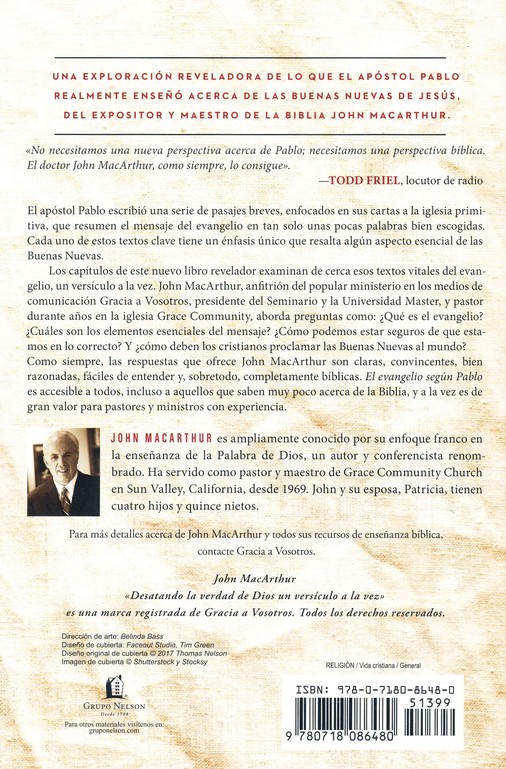 El Evangelio Según Pablo - Tapa Blanda - John F. MacArthur - Imagen 13