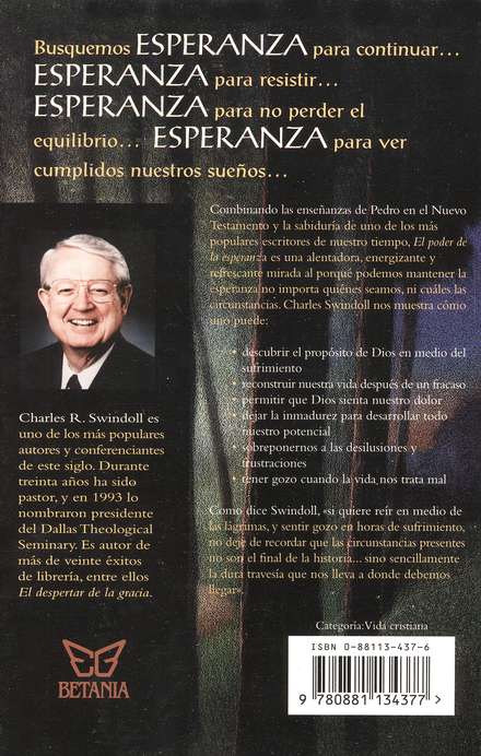 El Poder De La Esperanza - Tapa Blanda - Charles R. Swindoll - Imagen 12