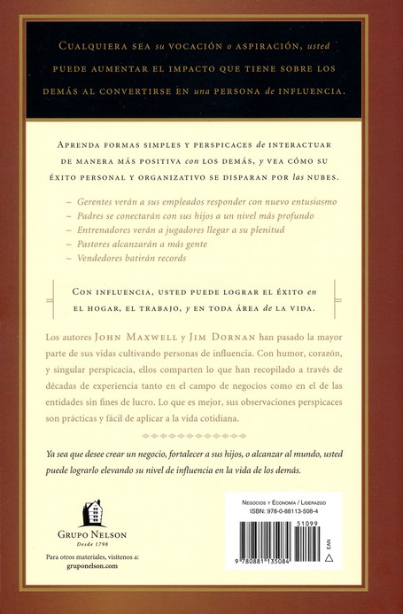 Seamos Personas de Influencia - Tapa Blanda - John C. Maxwell - Imagen 9
