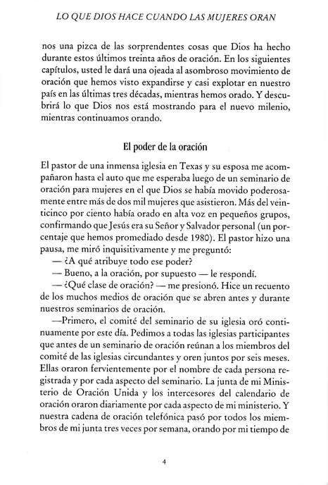 Lo Que Dios Hace Cuando Las Mujeres Oran - Tapa Blanda - Evelyn Christenson - Imagen 6