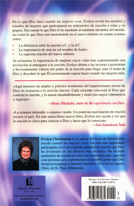 Lo Que Dios Hace Cuando Las Mujeres Oran - Tapa Blanda - Evelyn Christenson - Imagen 9