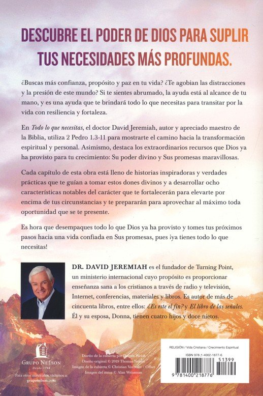 Todo lo que Necesitas - Tapa Blanda - David Jeremiah - Imagen 10