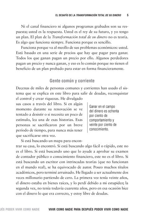 La Transformación Total de su Dinero - Tapa Blanda - Dave Ramsey - Imagen 9