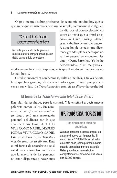 La Transformación Total de su Dinero - Tapa Blanda - Dave Ramsey - Imagen 10