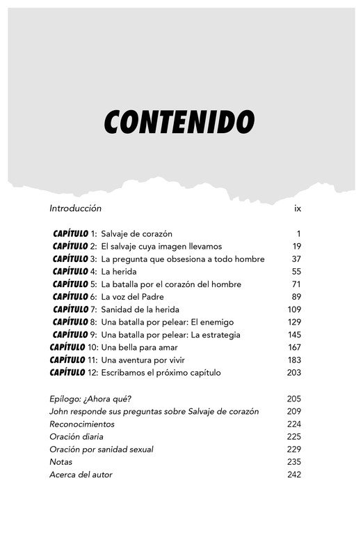 Salvaje de Corazón - Tapa Blanda - John Eldredge - Imagen 3