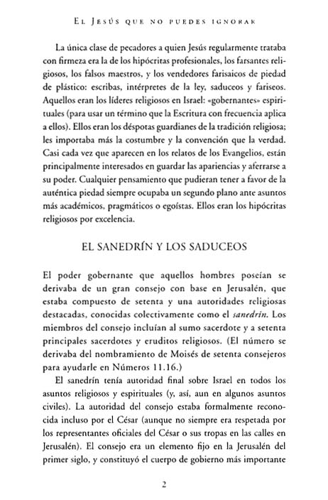 El Jesús que no Puedes Ignorar - Tapa Blanda - John F. MacArthur - Imagen 7