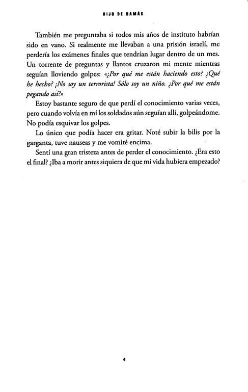 Hijo de Hamás - Tapa Blanda - Mosab Hassan Yousef - Imagen 9