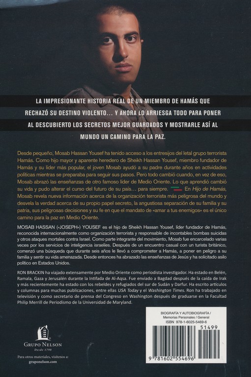Hijo de Hamás - Tapa Blanda - Mosab Hassan Yousef - Imagen 2