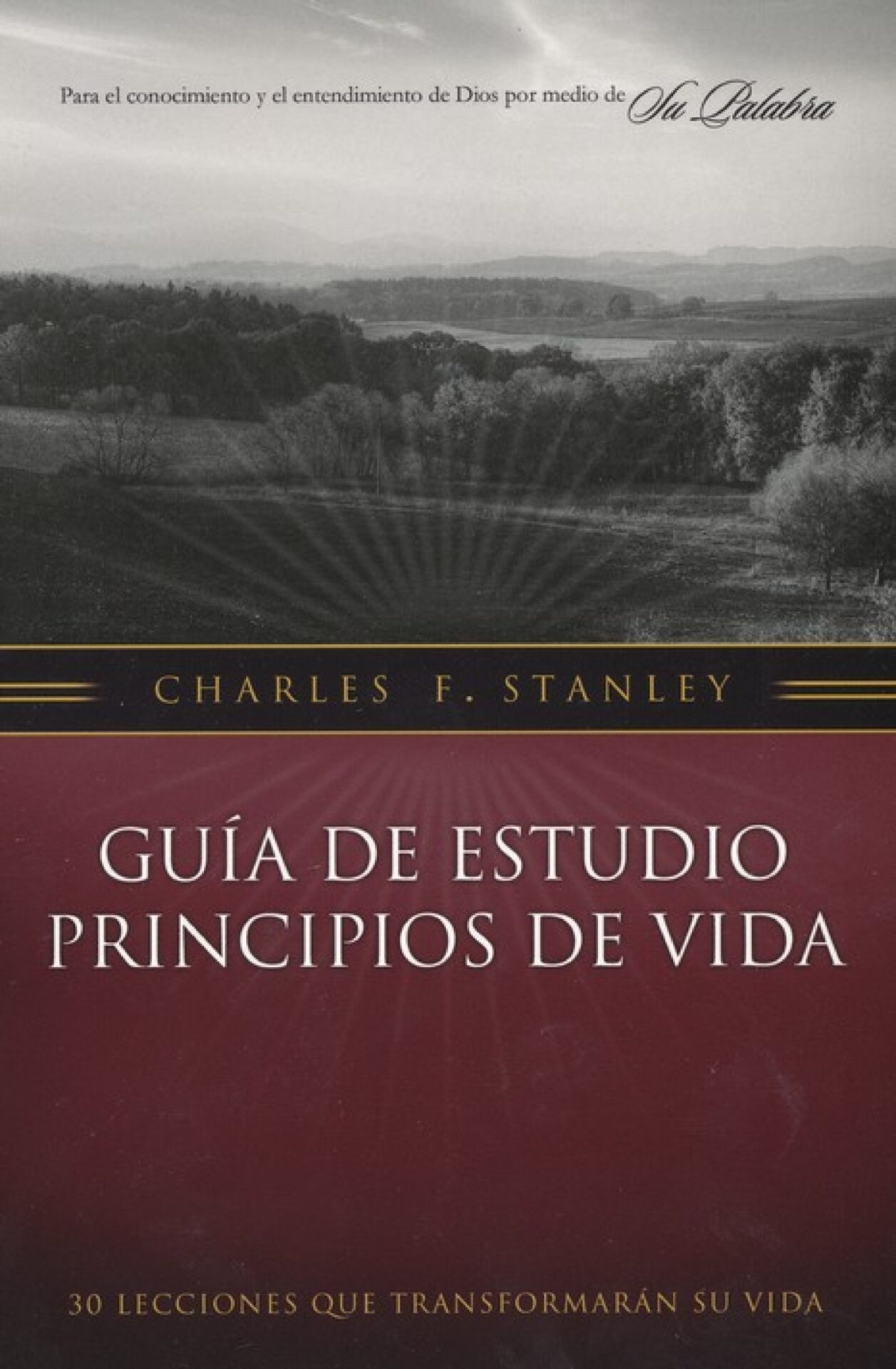 Guía de Estudio Principios de Vida - Tapa Blanda - Charles F. Stanley
