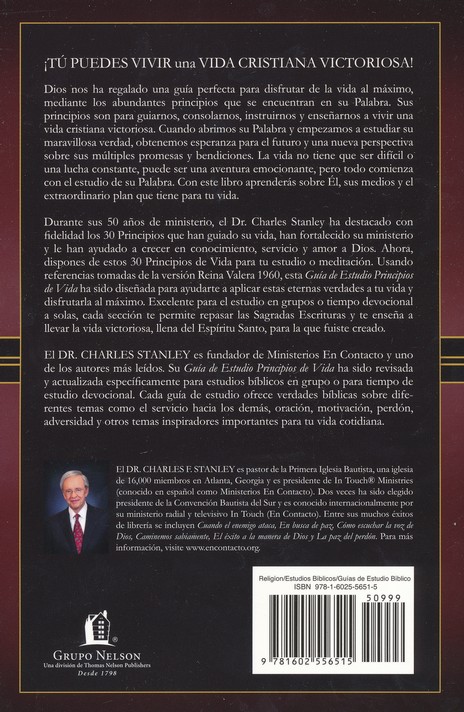 Guía de Estudio Principios de Vida - Tapa Blanda - Charles F. Stanley - Imagen 11