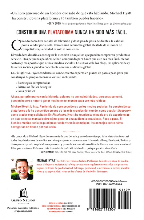 Plataforma - Tapa Blanda - Michael Hyatt - Imagen 12
