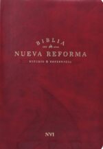 Biblia de Estudio Nueva Reforma Piel Italiana Roja NVI