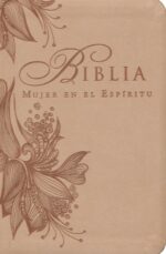 Alternative view of Biblia Mujer en el Espíritu RVR 1960,  Imitación Piel Rosa Tan