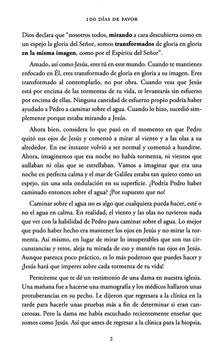100 Días de Favor - Tapa Blanda - Joseph Prince - Imagen 4