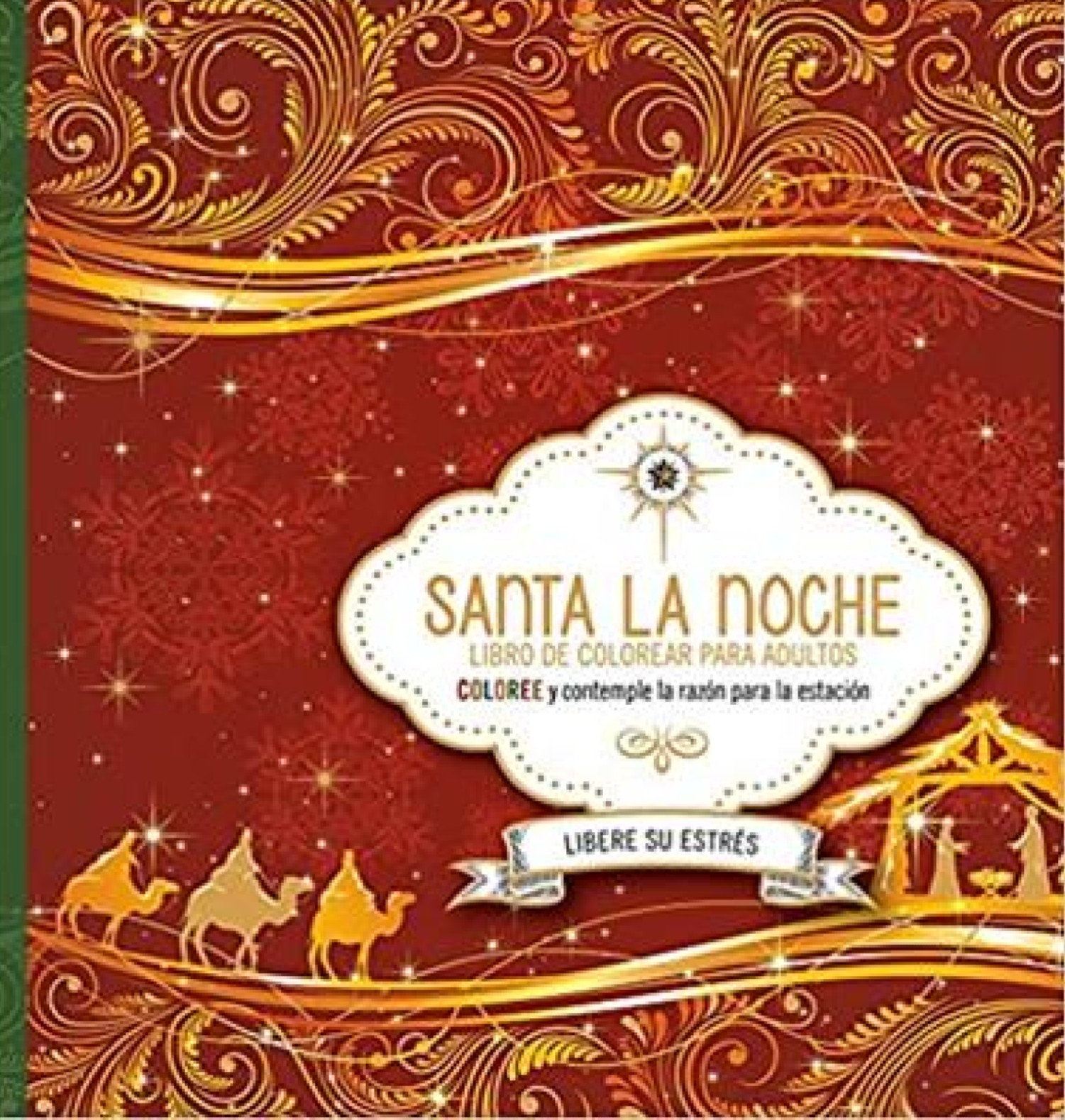 Santa la Noche - Libro para colorear - Tapa Blanda - Casa Creación