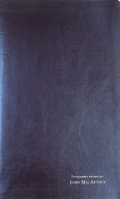 Biblia Fortaleza RVR 1960 Piel Marrón - John MacArthur - Imagen 3