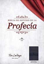 Biblia de Estudio de la Profecía RVR 1960, Imitación Piel Negra con Indice