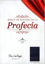 Biblia de Estudio de la Profecía RVR 1960 Piel Negra - Tim LaHaye