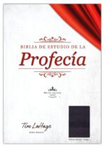 Alternative view of Biblia de Estudio de la Profecía RVR 1960 Piel Negra  - Tim LaHaye