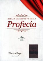 Biblia de Estudio de la Profecía RVR 1960 Piel Marrón - Tim LaHaye