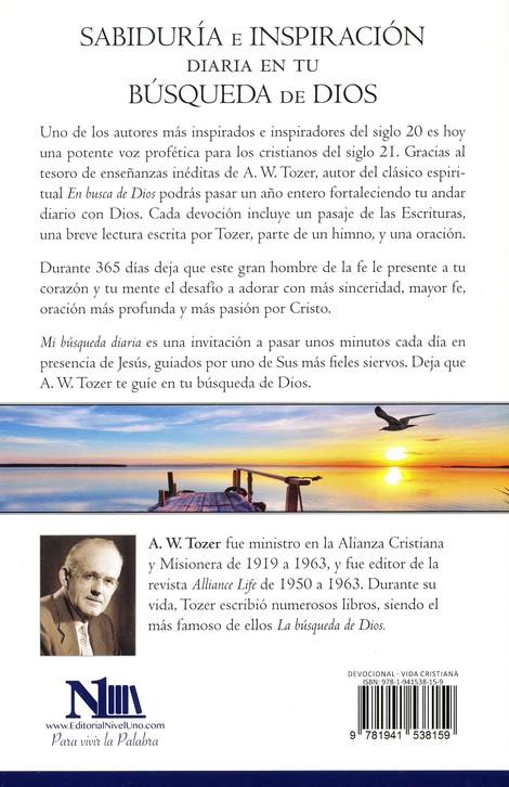Mi Búsqueda Diaria - Tapa Blanda - A W Tozer - Imagen 10