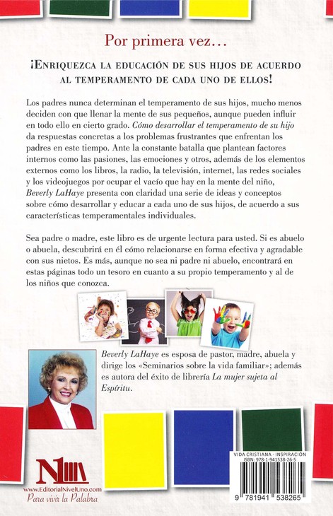 Cómo Desarrollar El Temperamento De Su Hijo - Tapa Blanda - Beverly LaHaye - Imagen 11