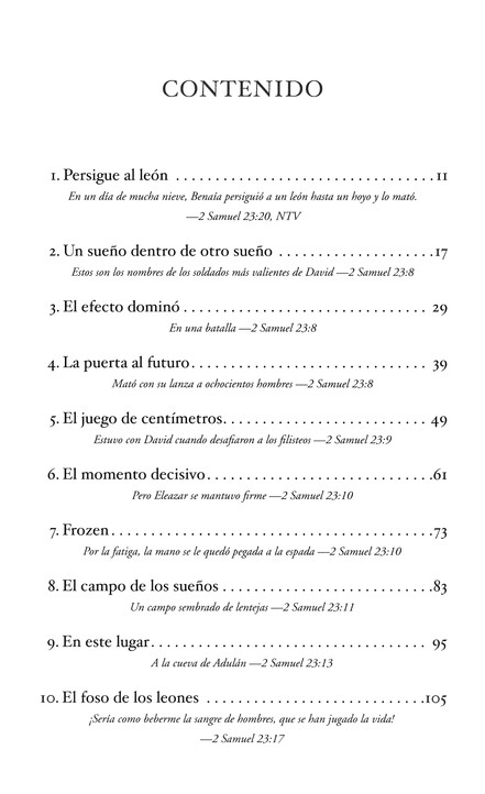 Persigue Tu León - Tapa Blanda - Mark Batterson - Imagen 3