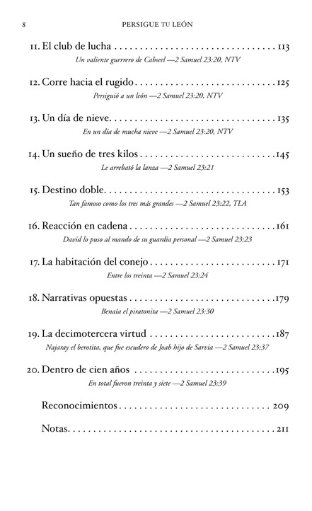 Persigue Tu León - Tapa Blanda - Mark Batterson - Imagen 4