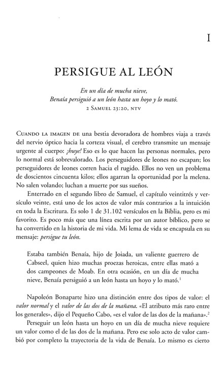Persigue Tu León - Tapa Blanda - Mark Batterson - Imagen 5