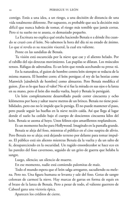 Persigue Tu León - Tapa Blanda - Mark Batterson - Imagen 6