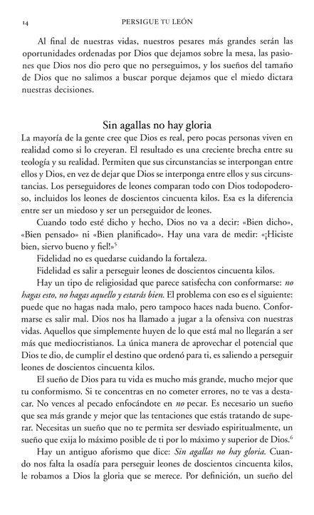 Persigue Tu León - Tapa Blanda - Mark Batterson - Imagen 8