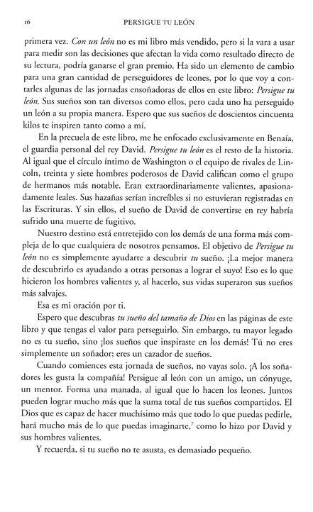 Persigue Tu León - Tapa Blanda - Mark Batterson - Imagen 10