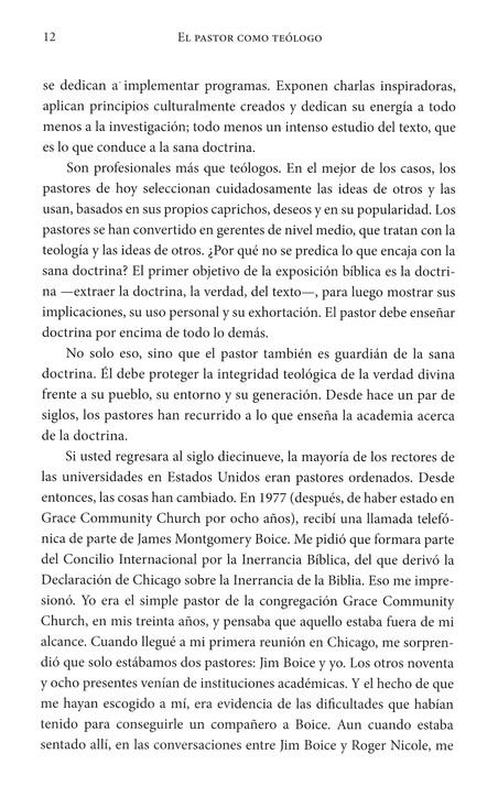 El Pastor Como Teólogo - Tapa Blanda - John MacArthur - Imagen 5
