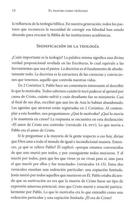 El Pastor Como Teólogo - Tapa Blanda - John MacArthur - Imagen 7