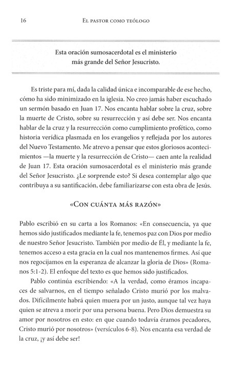 El Pastor Como Teólogo - Tapa Blanda - John MacArthur - Imagen 9