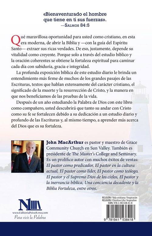 Fortaleza para Hoy - Tapa Blanca - John MacArthur - Imagen 3