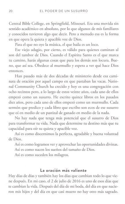 Susurro - Tapa Blanda - Mark Batterson - Imagen 9