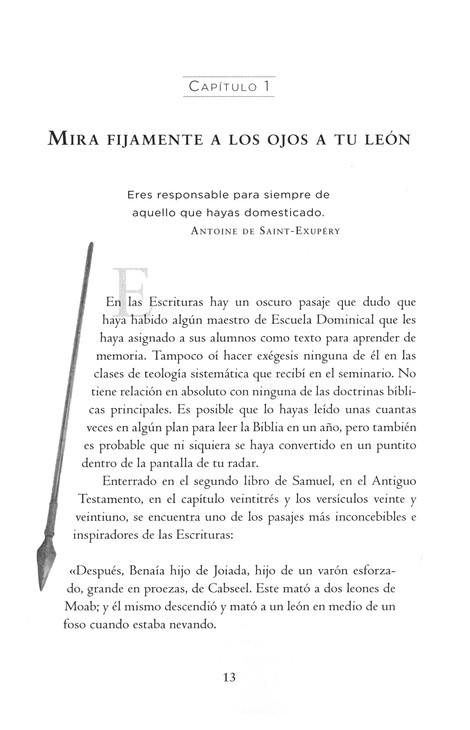 Con Un León En Medio De Un Foso - Tapa Blanda - Mark Batterson - Imagen 4