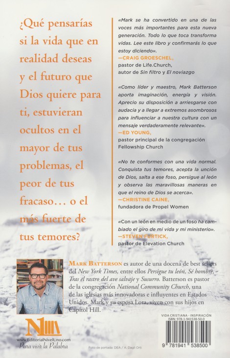 Con Un León En Medio De Un Foso - Tapa Blanda - Mark Batterson - Imagen 10