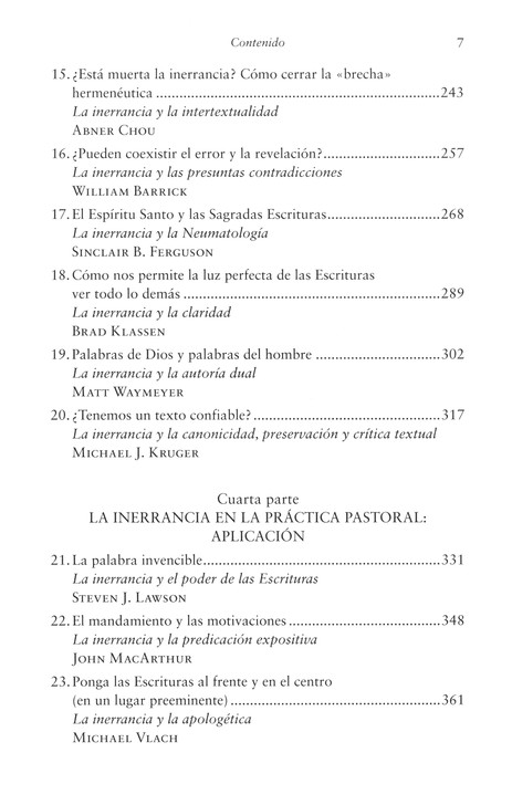 Pastor y la Inerrancia Bíblica - Tapa Blanda - John MacArthur - Imagen 5
