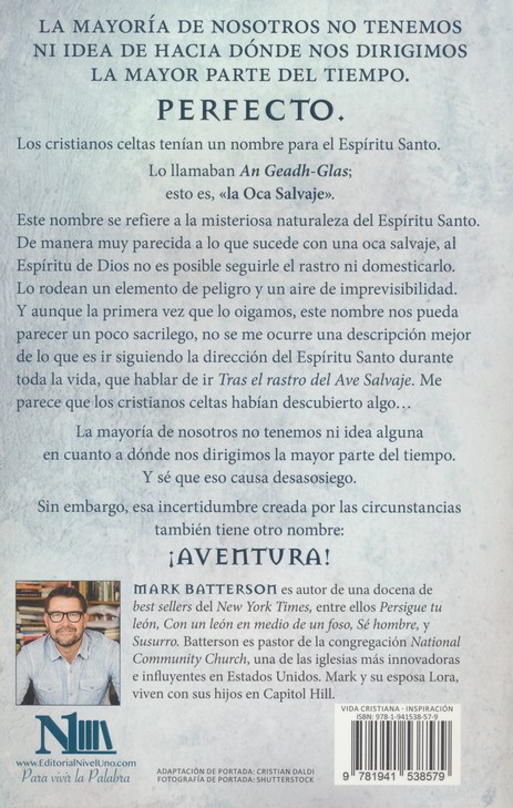 Tras El Rastro Del Ave Salvaje - Tapa Blanda - Mark Batterson - Imagen 10